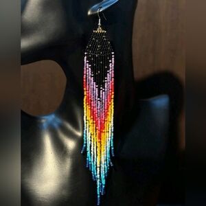 Colorful Beaded Earrings